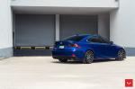 Lexus IS350 F-Sport on Vossen Wheels (HF-2) 2019 года